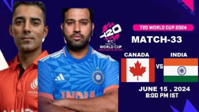 Dream11 prediction team for IND vs CAN match, ICC T20 World Cup 2024