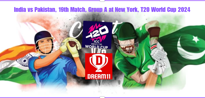 India vs Pakistan T20 World Cup 2024 Match at Nassau County International Cricket Stadium, New York