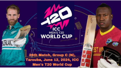 West Indies vs New Zealand T20 World Cup 2024 Match 26