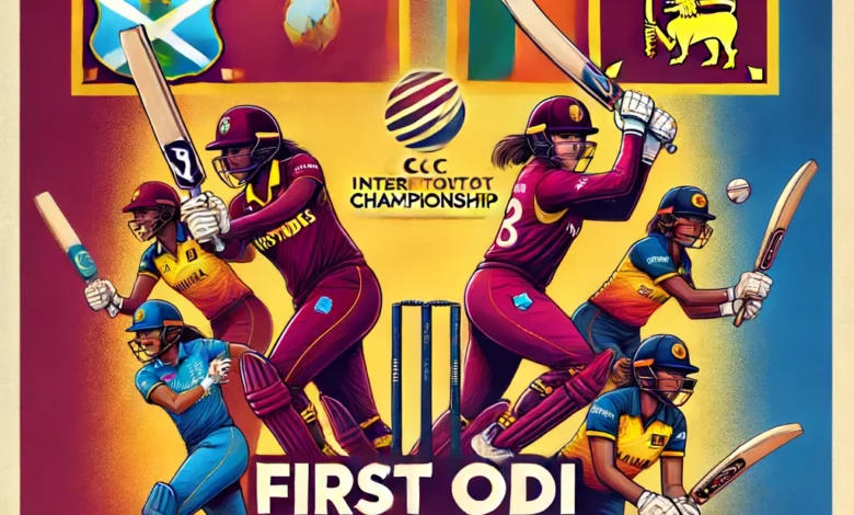 Sri Lanka Women vs West Indies Women 1st ODI 2024